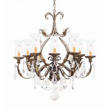 2nd Ave Designs 87400.36.X - 36'' Wide French Elegance 12 Light Crystal