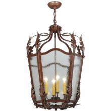 2nd Ave Designs 87406.18.leaves - 22''W Citadel 4 Light