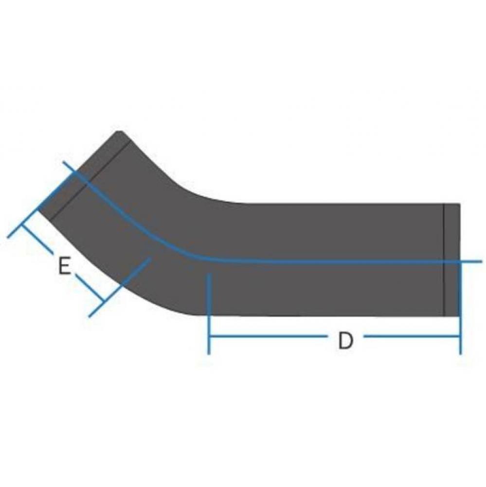Nh 2 X 6 Extended 1/8 Bend