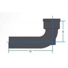 ABI Foundry 000877 - Sv 4 X 24 1/4 Bend