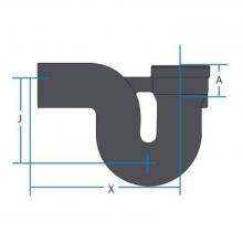 ABI Foundry 004820 - Sv 3 P Trap W/1/2 Tap In