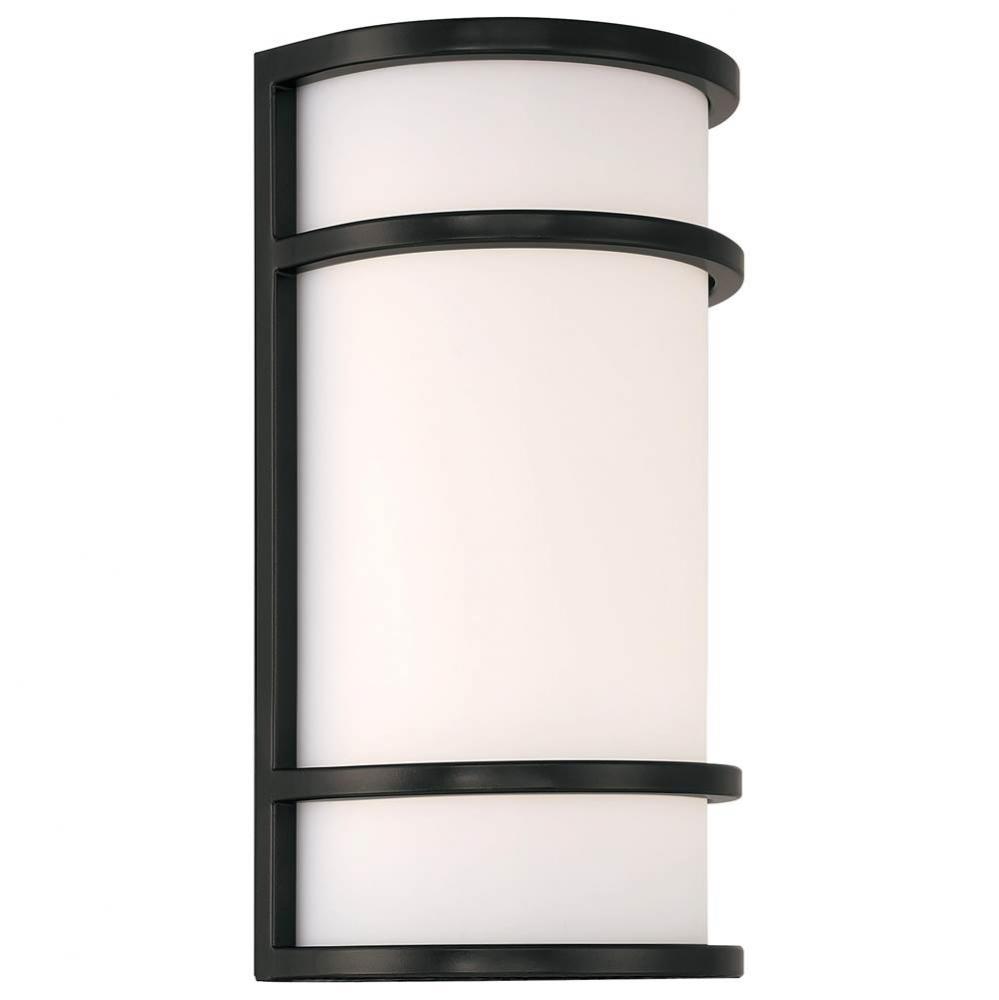 Cove Dual Voltage Outdoor LED Wall Mount
