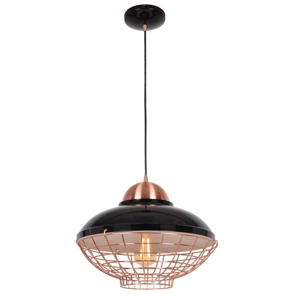 (s) 1-Light Pendant with Bottom Cage