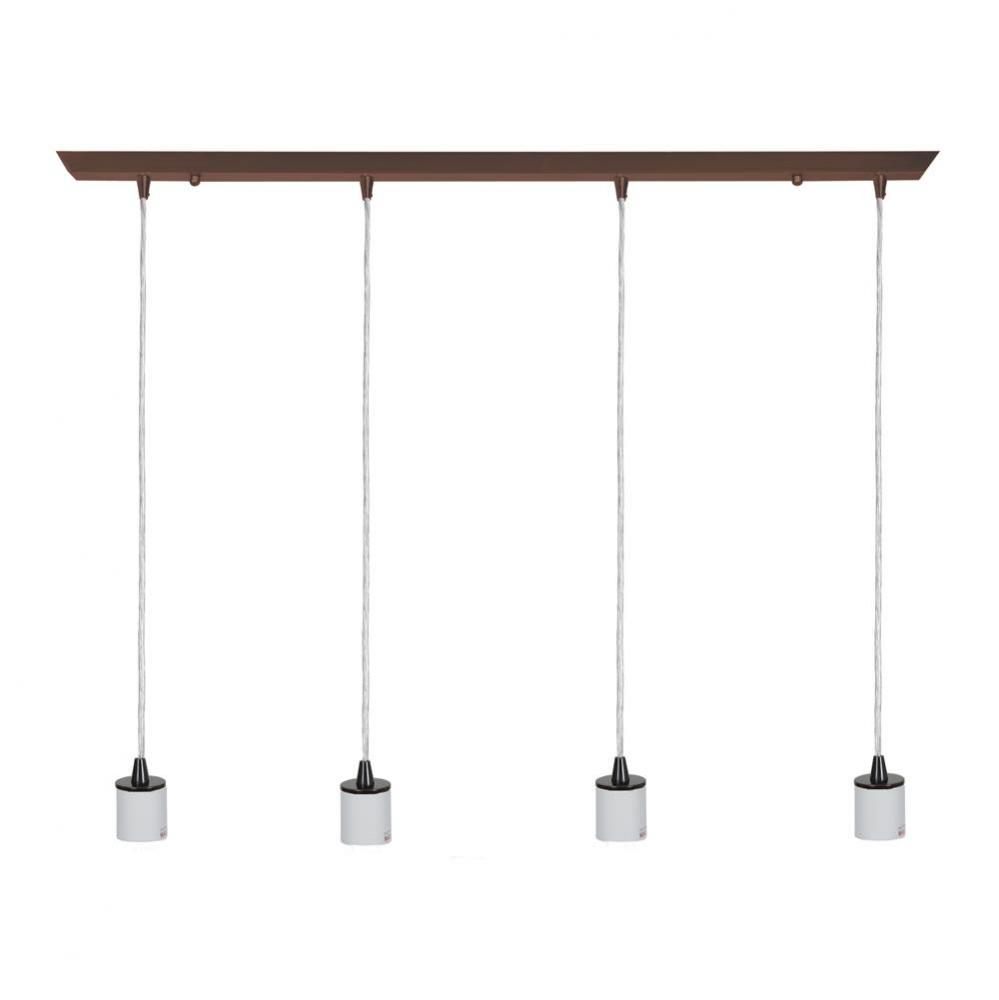 Quadra 4-Light Bar Pendant Assembly