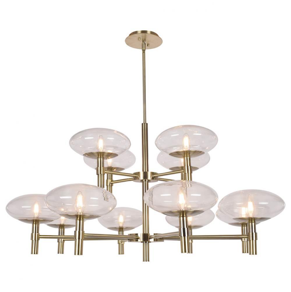 12 Light LED Chandelier