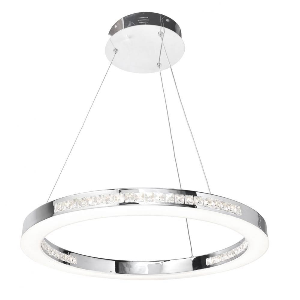 (l) Dimmable LED Ring Pendant