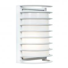 Access Lighting 20010LEDDMGLP-WH/RFR - 1 Light Outdoor LED Wall Mount