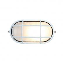 Access Lighting 20290LEDDLP-WH/FST - 1 Light Outdoor LED Bulkhead