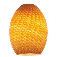 Access Lighting 23123-AMBFB - Pendant Glass Shade