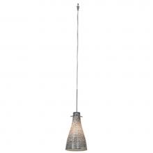 Access Lighting 23218UJ-0-BS/BLC - Cavo Italian Wire Glass Uj Mini Pendant Excluding Mono-