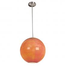 Access Lighting 23642-BS/SAO - Safari Opaline Glass Ball Pendant