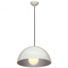 Access Lighting 23766-GWH/SILV - (l) Dome Pendant