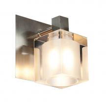 Access Lighting 23831-BS/FCL - Astor Square Crystal Wall And Vanity Fixture