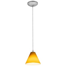 Access Lighting 28004-1C-BS/AMB - Pendant