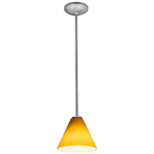 Access Lighting 28004-1R-BS/AMB - Pendant