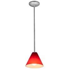 Access Lighting 28004-1R-BS/RED - Pendant