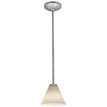 Access Lighting 28004-1R-BS/WHT - Pendant