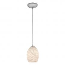 Access Lighting 28023-1C-BS/WHTFB - Pendant