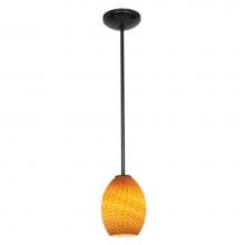 Access Lighting 28023-1R-ORB/AMBFB - Pendant