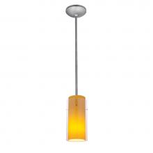 Access Lighting 28033-1R-BS/CLAM - Pendant