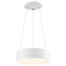 Access Lighting 50942LEDD-WH/ACR - Dual Voltage LED Pendant