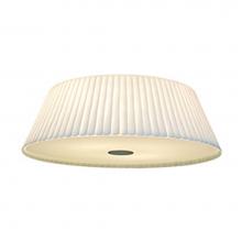 Access Lighting C50956BSWHEN1218BS - Leilah Scalloped Glass Flush-Mount