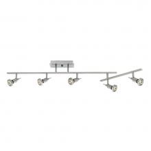 Access Lighting 52042-BS - 5 Light Adjustable Track