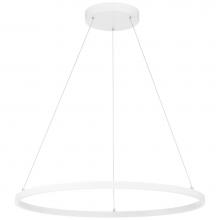 Access Lighting 52068LEDD-MWH/ACR - Dual Voltage LED Pendant