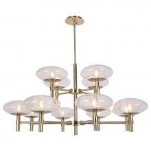 Access Lighting 52094LEDDLP-BS/CLR - 12 Light LED Chandelier