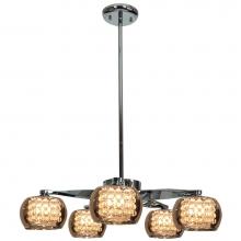 Access Lighting 52120-CH/MIR - 5 Light Chandelier