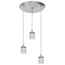 Access Lighting CL-52883-BS/ASKY - 3 Light Circular Pendnat