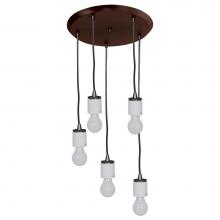 Access Lighting 52232FC-ORB - 5 Light Cluster Pendant Assembly