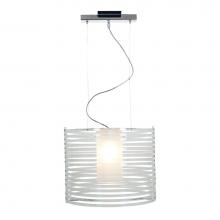 Access Lighting 55526-CH/ACLR - Enzo Acrylic Rib Pendant