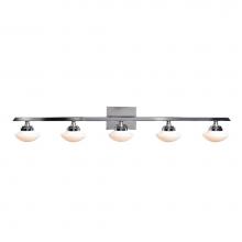 Access Lighting 62494LEDD-CH/OPL - 5-Light Dimmable LED Vanity