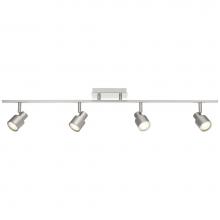 Access Lighting 63074LEDDLP-BS - 4 Light Adjustable LED Track