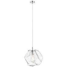 Access Lighting 63126LEDDLP-MSS/CLR - LED Pendant