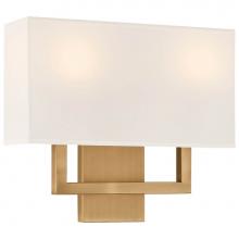 Access Lighting 64062LEDDLP-ABB/WH - 2 Light LED Wall Sconce