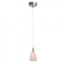 Access Lighting 72119LEDD-BS/FST - LED Pendant with Mania Glass