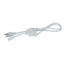 Access Lighting 795SPC-WHT - 64'' Power Cord with Plug and In-Line Dimmer