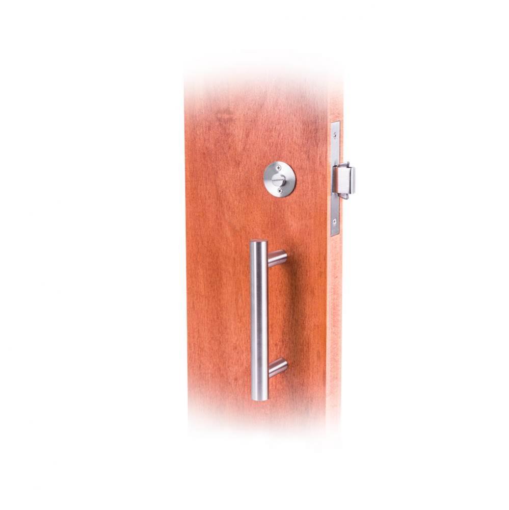 Privacy Set with Indicator for 1 3/4 in. thick doors; includes: 2001SDL-5 Sliding Door Lock, 7200E