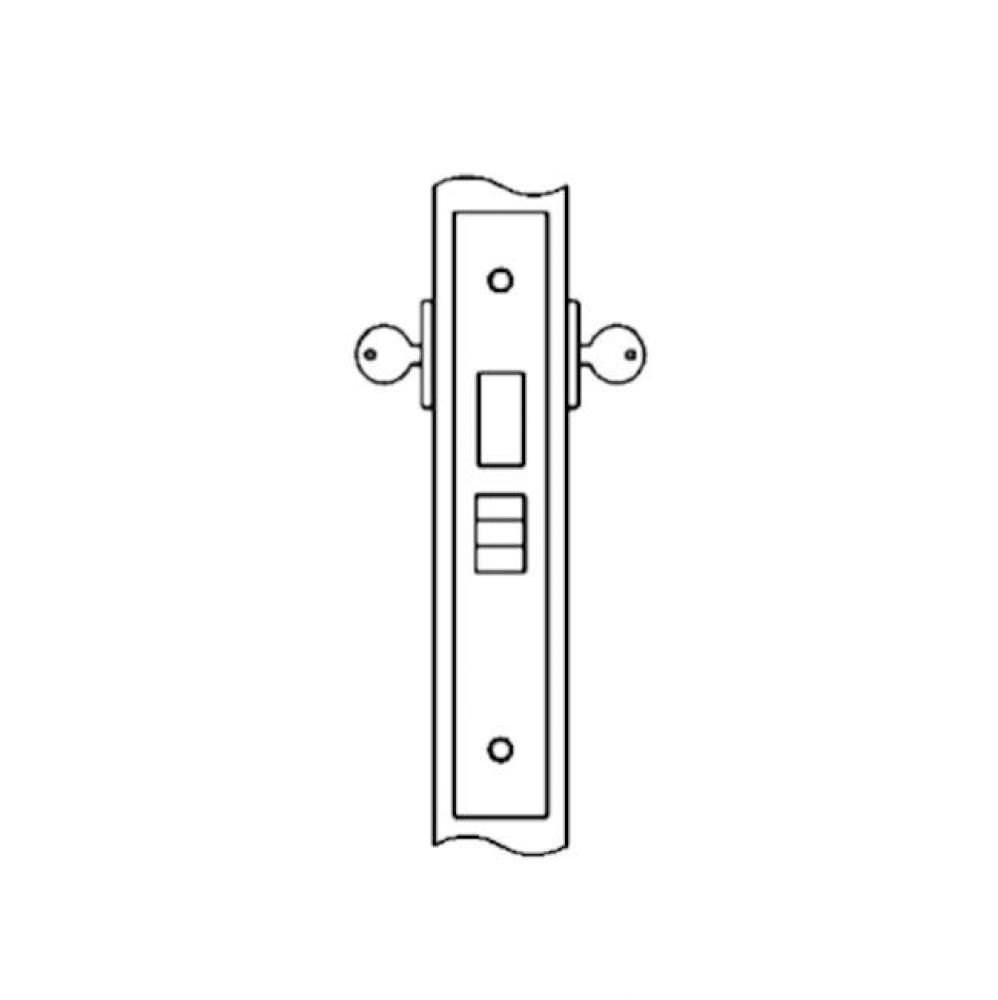 Roller Latch Lock for Double Cylinder (cylinders not included)