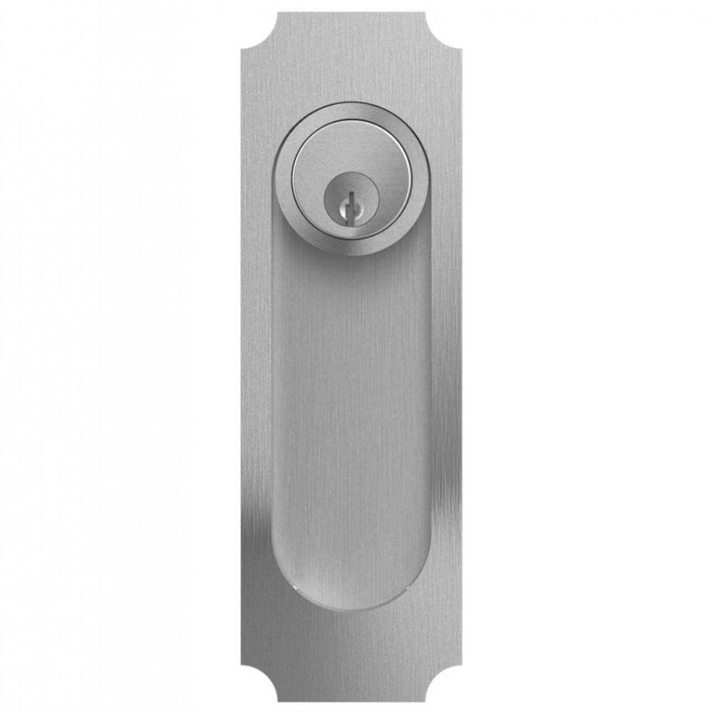 with cylinder hole (cylinder not included), for 1 3/4 in. thick doors unless specified (add .50