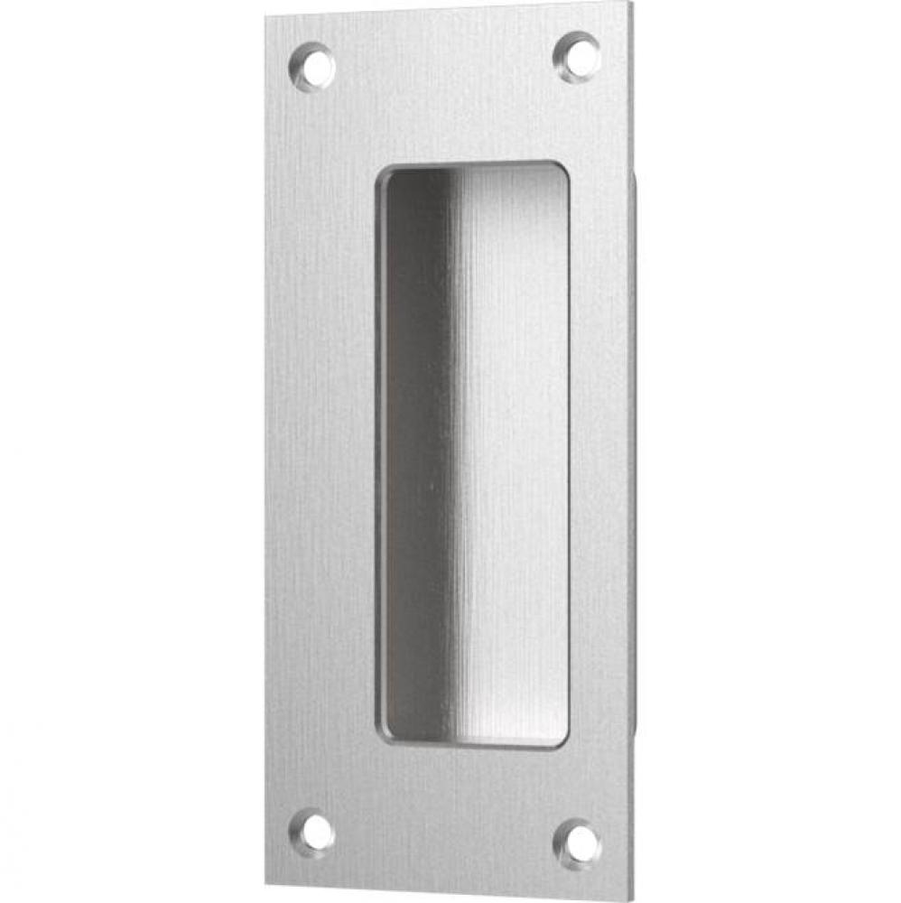 5 Rectangular Flush Pull, Exposed Screws