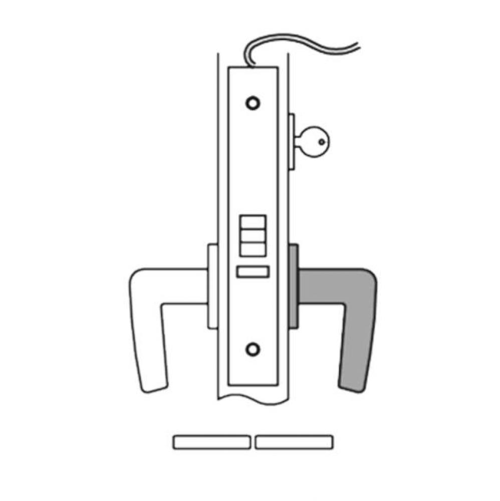 Motor Drive Electric Mortise Lock - Fail Secure