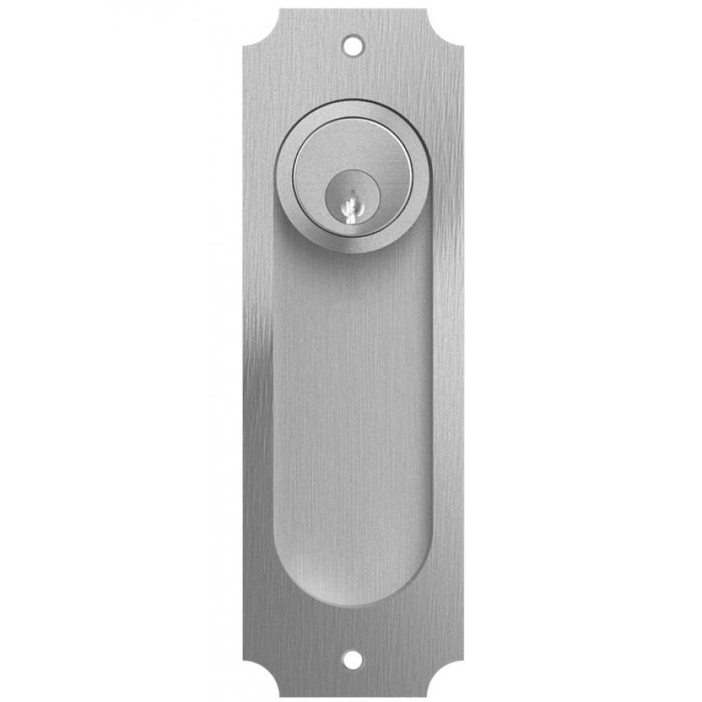 with cylinder hole (cylinder not included), for 1 3/4 in. thick doors unless specified (add .50