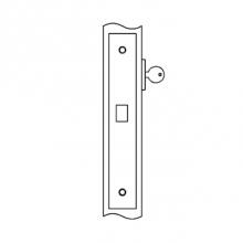 Accurate Lock And Hardware 8501.2.US10B - Deadlock for use with cylinder one side only (cylinder not included)