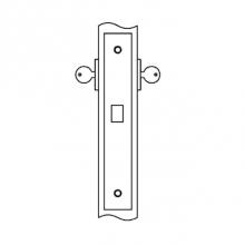 Accurate Lock And Hardware 8502.1.25.BN - Deadlock for use with cylinders both sides (cylinders not included)