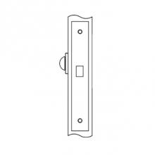 Accurate Lock And Hardware 8504.1.75.ESN - Deadlock for use with thumb turn one side only (thumb turn not included)