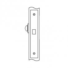 Accurate Lock And Hardware 8505.2.BB - Deadlock for use with thumb turn one side, optional emergency release other side (thumb turn or em