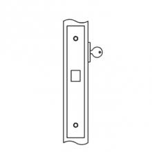 Accurate Lock And Hardware 8801.2.TB - Deadlock for use with cylinder one side only (cylinder not included)
